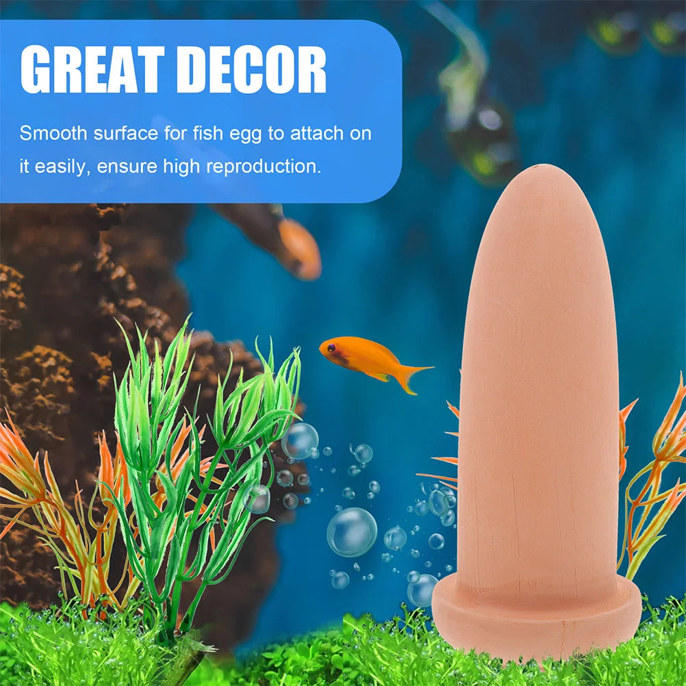 Breeding Fish Cone Spawning Aquarium Discus Slate Angelfish Cave Breed Tank Shrimp Ceramic Bucket Decoration With Angel For Cage