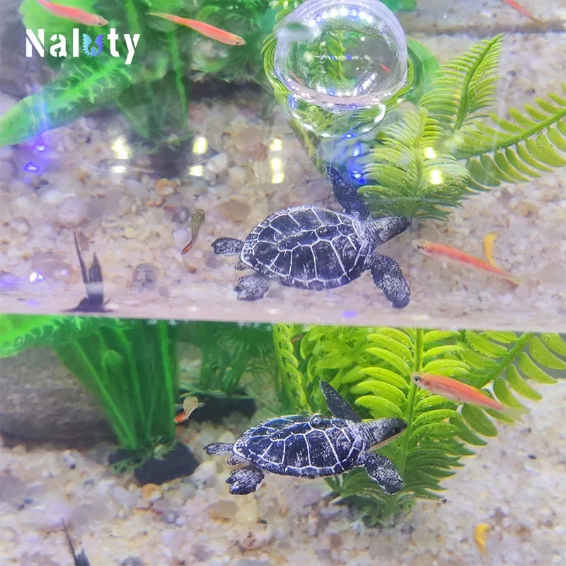 New Aquarium Decoration Accessories Mini Samll Ornaments Marine Animal Shark Whale Decor Aquarium for Fish Tank Accessories