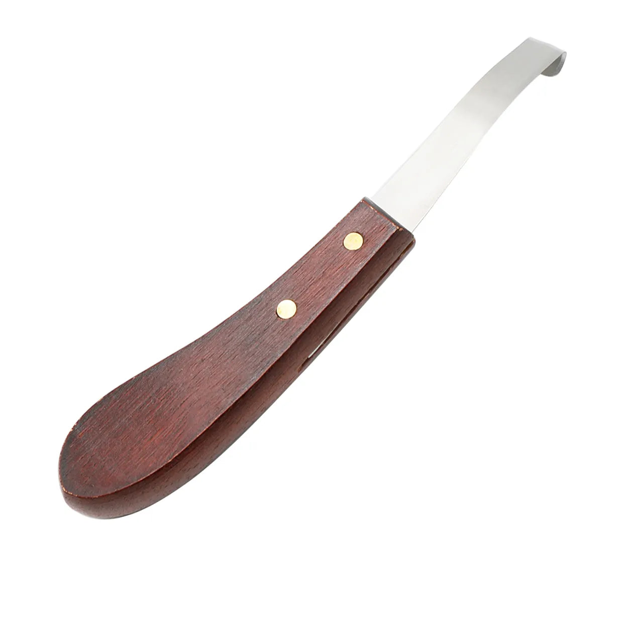 1 Pc Horse Hoof Knife Stainless Steel Double Edge Blade Hoof Trimming Knives With Wooden Handle Cattle Sheep Hoof Trimming Tool