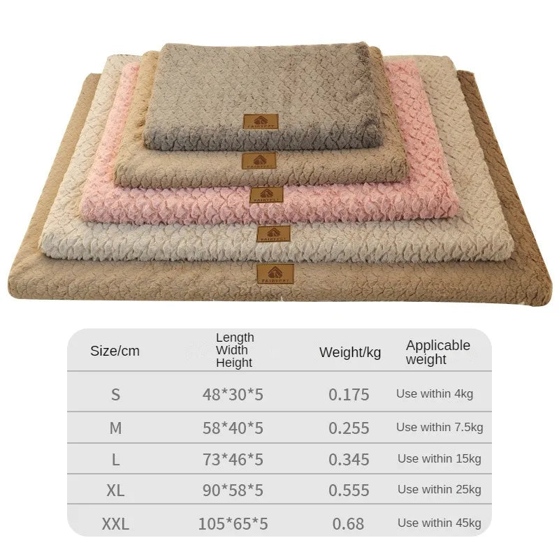 Pets Dogs Cushion Big Waterproof Mat House Puppy Medium Large Bed Furniture For Dog Cat Small Accessories Supplies Sofa Carpet