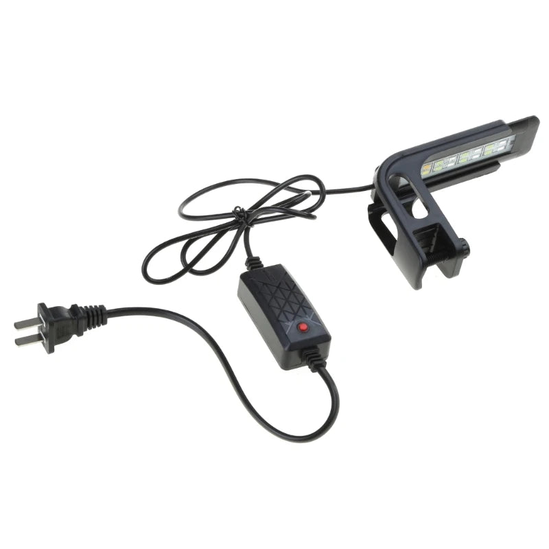 Extendable Aquarium LED Light for Saltwater Fish Tanks Adjustable Brightness