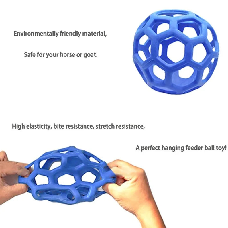 Horse Treat Ball Hay Feeder Toy Ball Hanging Feeding Toy Cattle And Horse Feed Dispenser Be Suitable For Horse Goat Sheep