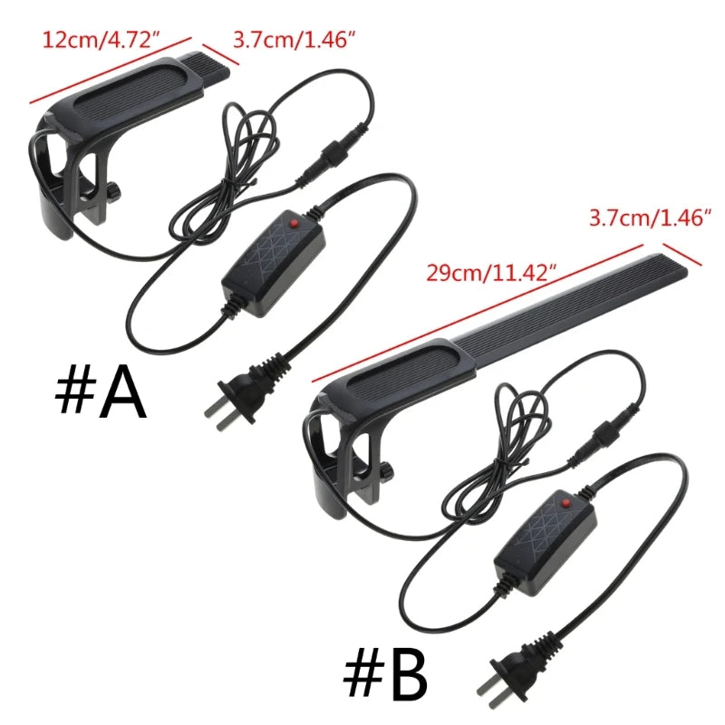 Extendable Aquarium LED Light for Saltwater Fish Tanks Adjustable Brightness