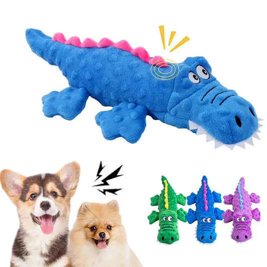 Fun Plush Dog Toys Squeak Pet Animal Plush Toy Dog Chew Squeaky Whistling Involved Bite-Resistant Pet Supplies Dog Accessories