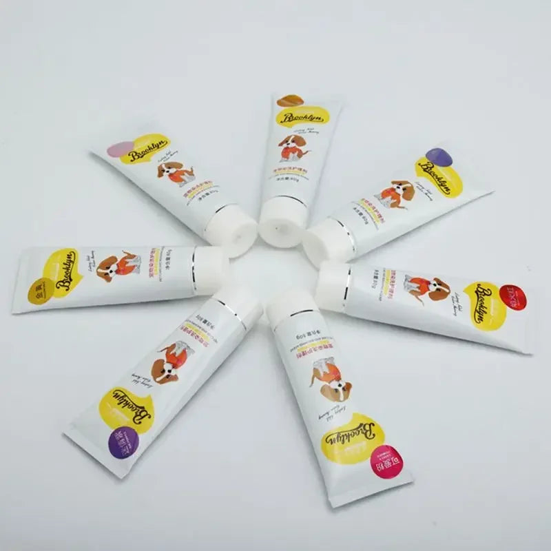 80g New Pet Dog Cats Animals Hair Bright Coloring Dyestuffs Dyeing Pigment Agent Supplies Hair Coloring Safe Dog Accessories