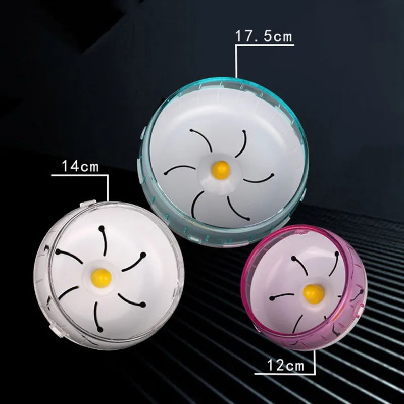 Silent Hamster Exercise Wheels Quiet Spinner Running Wheels For Hamsters Gerbils Mice Small Animals Pet Supplies